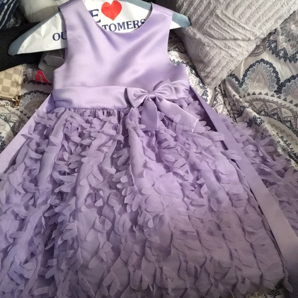 girls light purple dress